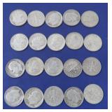 20-90% Silver Dimes(various years)
