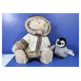STEIFF 2008 Eskimo w/Penguin Limited 37139NIB/Cert