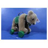 STEIFF 2007 Ornament Bear-Wheels Limited 668609