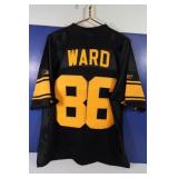 Official NFL Steelers Stitched Jersey #86Ward