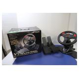 NIB Interact V3TK Racing Wheel for Play Station
