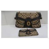 COACH Handbag & Matching Change Purse
