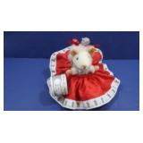 STEIFF Pilla Mouse Classic 56215  4" Cream