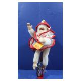 STEIFF 1989 Circus Jocko w/Bicycle Replica-650413
