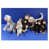 6STEIFF Monkeys(2-5310 1-button/no tag),CocoMonkey