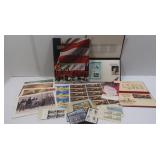 10th Anniv. Man on Moon Stamp in Case,Bicentennial