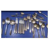 Assortment of Silver Plated Utensils