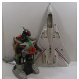 GI Joe Sky Striker Plane & Battery Powered Robot