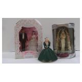 NIB Hallmark Barbie&Ken Wedding Day Ornaments&more