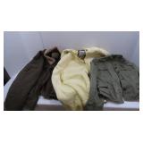 Hoodie-XXL, Jacket-XL, Jacket-M