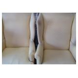 2 Wingback Chairs w/Slip Covers