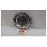 Pewtarex Clock-Tempus Fugit