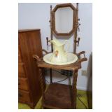 Vintage Bowl&Pitcher(Ironstone 1890 England) w/