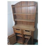 Wood Hutch-32"Wx66