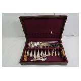 Holmes&Edwards Inlaid Flatware Set w/Wood Box