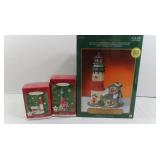 Santas Workbench Coll-Canoe Point Lighthouse&Canoe