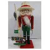 Nutcracker Santa Fisherman