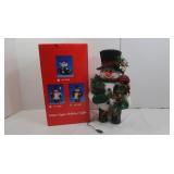 Fiber Optic Snowman Light