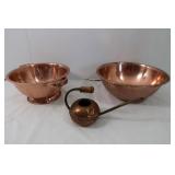 Copperlike Bowl/Strainer & more