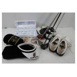Golf Clubs,Ladies Golf Shoes(Sz 9),Golf Balls&more