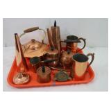 Various Copper Kitchen Items-Lot