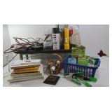 Office Supplies, Clock, & more