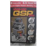 NIB 8 Gal 3.5 Peak HP Shop Vac