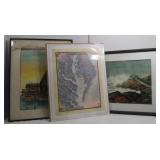 Waterway Coll Watercolor Painting by Terry Moore &