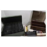 VHS Tapes & 8 Track Case