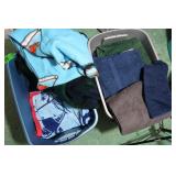 Large Lot-Blankets, Towels &more(totes not incl)