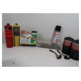 Misc Propane Bottles, Security Light