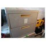 2 Drawer File Cabinet-28"Hx30"Wx18"D