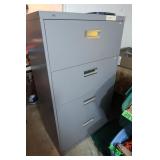 4 Drawer File Cabinet-30"Wx18"Dx42"H