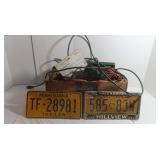 Extension Cords, License Plates