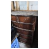 Vintage WoodChest of Drawers(as is)-46
