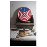 Picnic Supplies w/Crate