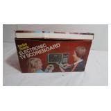 Vinage Radio Shack Electron & TV Scoreboard