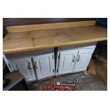 Kitchen Cabinet w/Counter Top(damaged)-60x25Dx31H