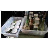 Vintage Bottles & Coffee Cups