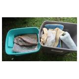 Throw Rugs & more(2 Totes)