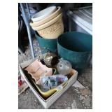 Planters & Glassware Items