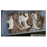 Unpainted Large Nativity Pcs