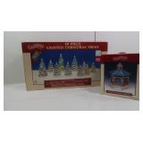 Lemax Dickensvale Porcelain Gazebo & Lemax 10pc