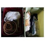 Embroidery/Sewing Items & more(2 Totes)