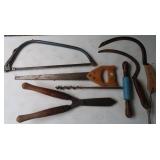 Hand Auger, Saws, Shears