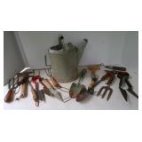 Vintage Watering Can&Outdoor Garden Tools