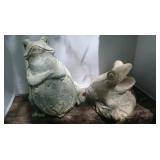 2 Frogs Lawn Decor
