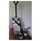 Pump Sprayer & Propane Bottles