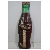 Vintage Coca Cola Metal Thermometer