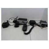 GE CB Radio, 3 Fuzz Busters, Royce Microphone